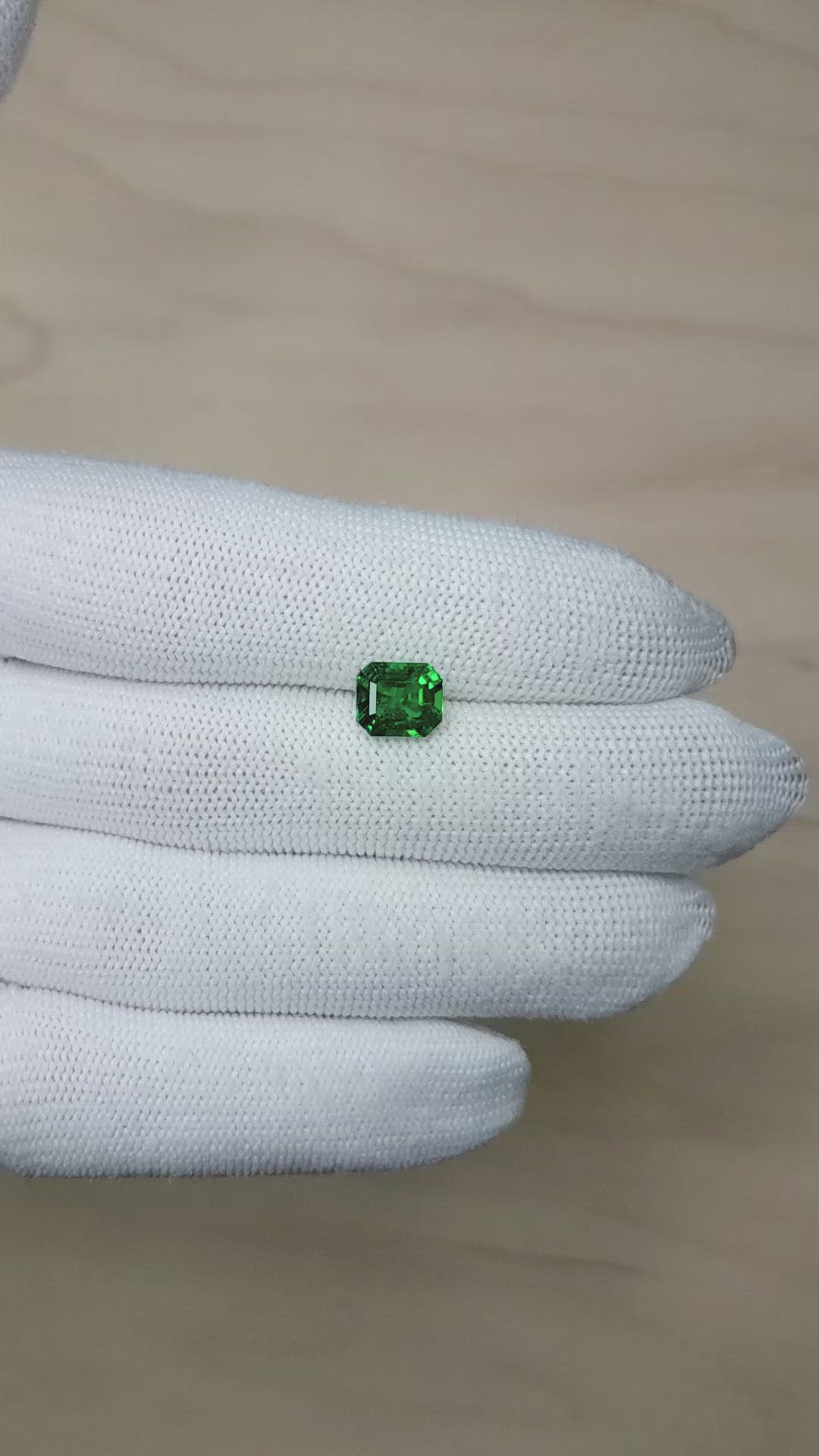 2.09 Ct. Emerald from Zambia Size Video