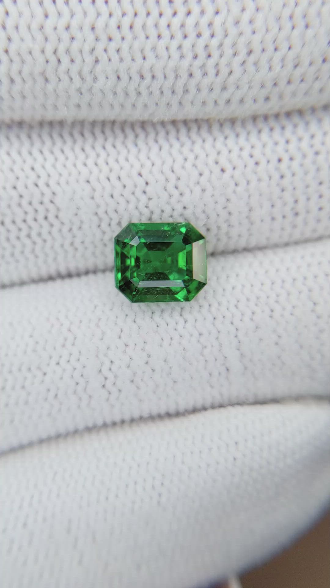 2.09 Ct. Emerald from Zambia Size Video