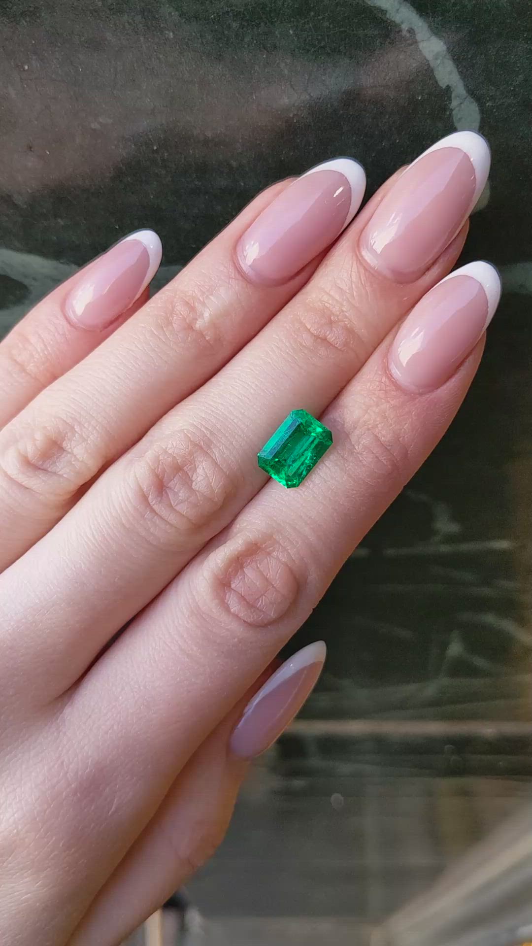 2.62 Ct. Emerald from Colombia Size Video