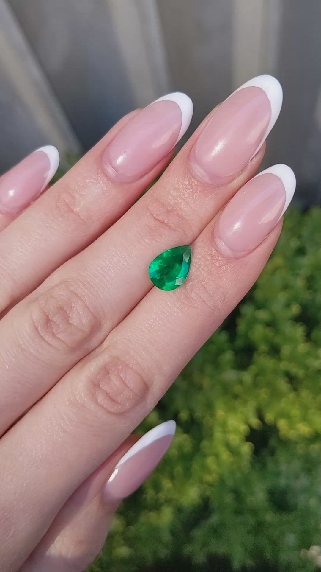 1.66 Ct. Emerald from Colombia Size Video