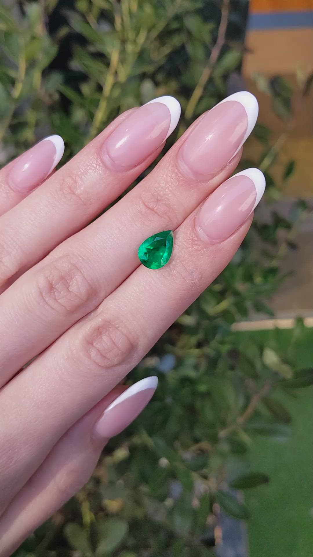 1.66 Ct. Emerald from Colombia Size Video
