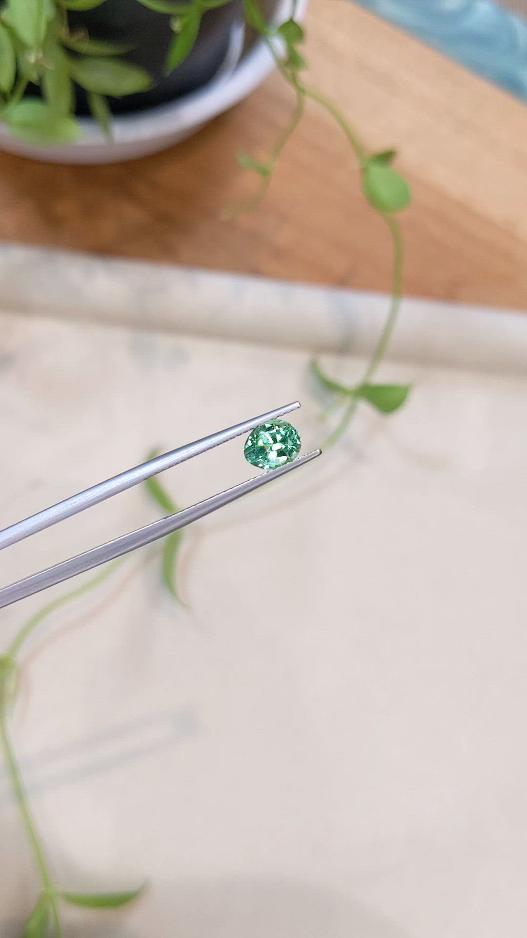 1.02 Ct. Emerald from Russia Size Video