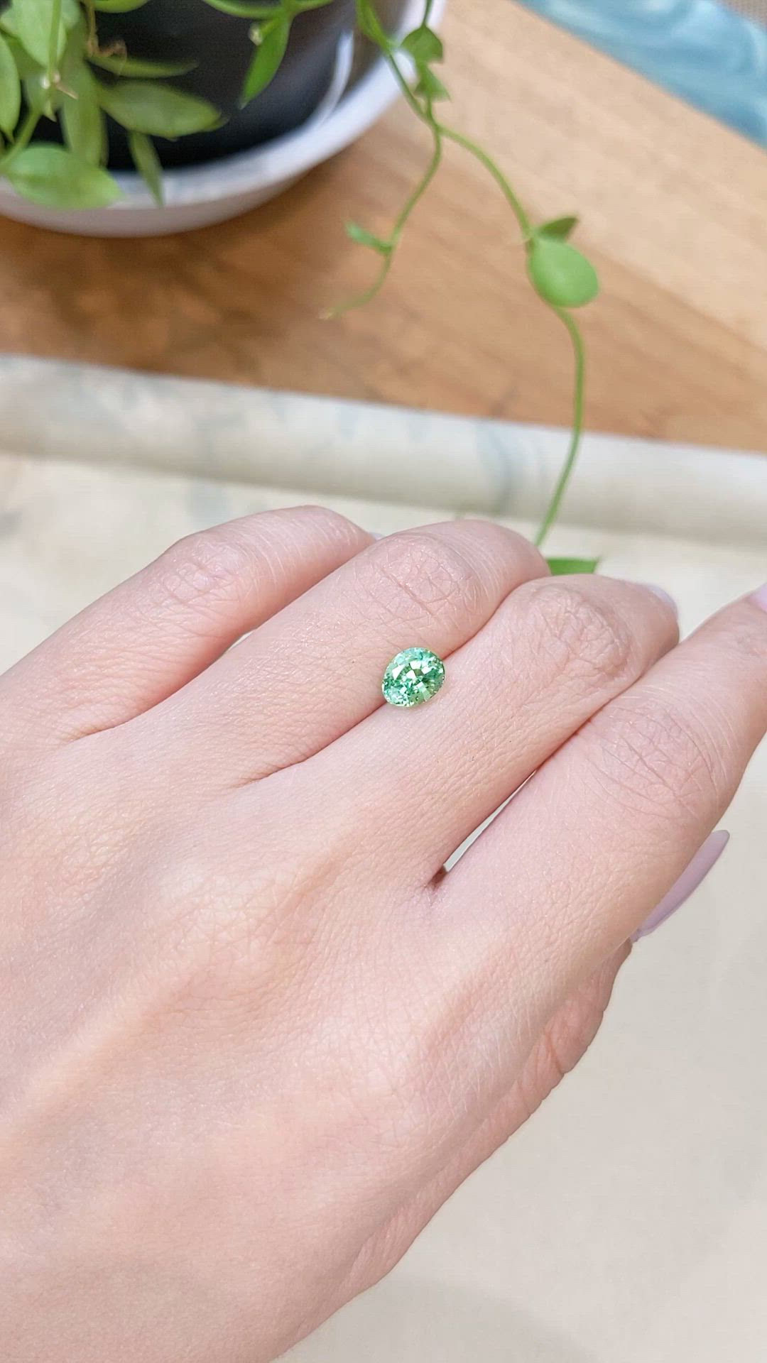 1.02 Ct. Emerald from Russia Size Video