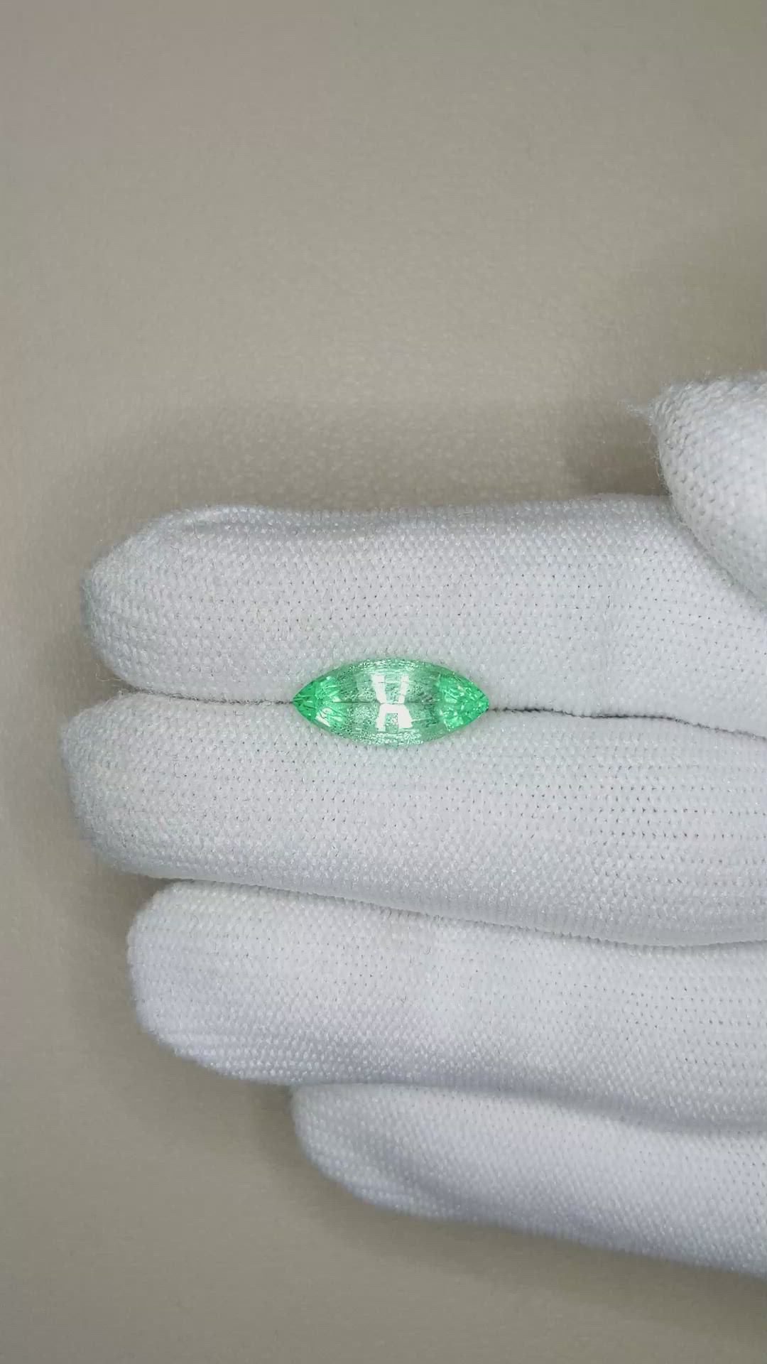 2.50 Ct. Emerald from Russia Size Video