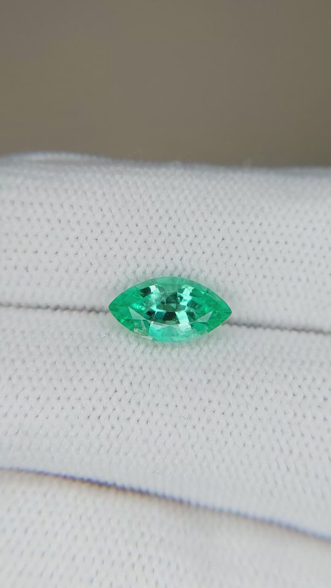 1.33 Ct. Emerald from Russia Size Video