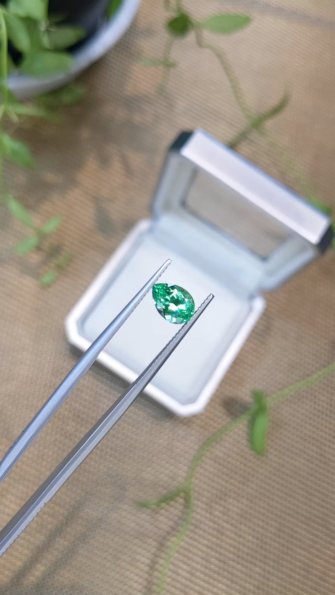 1.32 Ct. Emerald from Russia Size Video