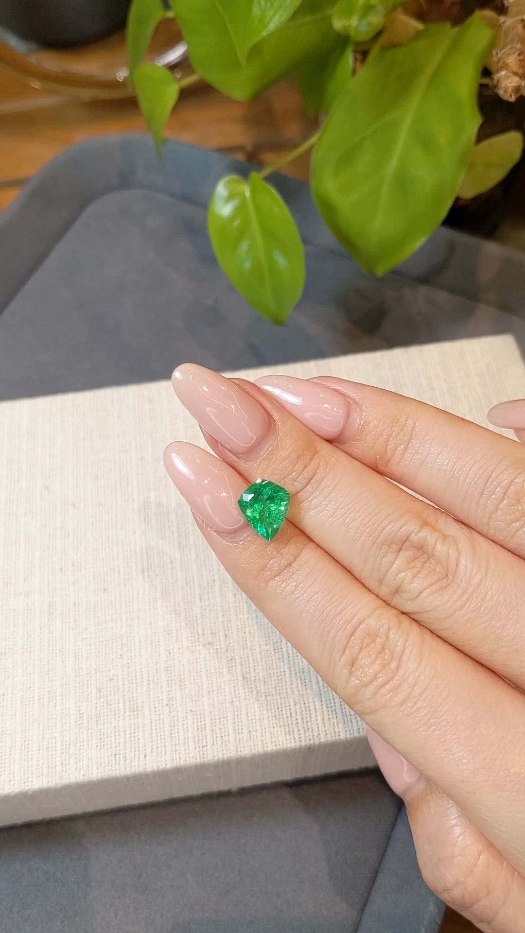 2.57 Ct. Emerald from Russia Size Video