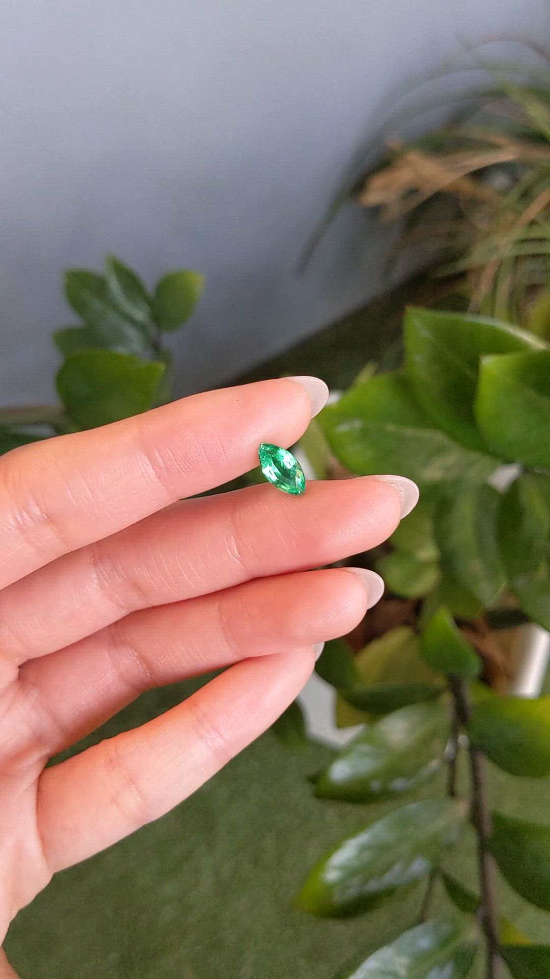 1.13 Ct. Emerald from Russia Size Video
