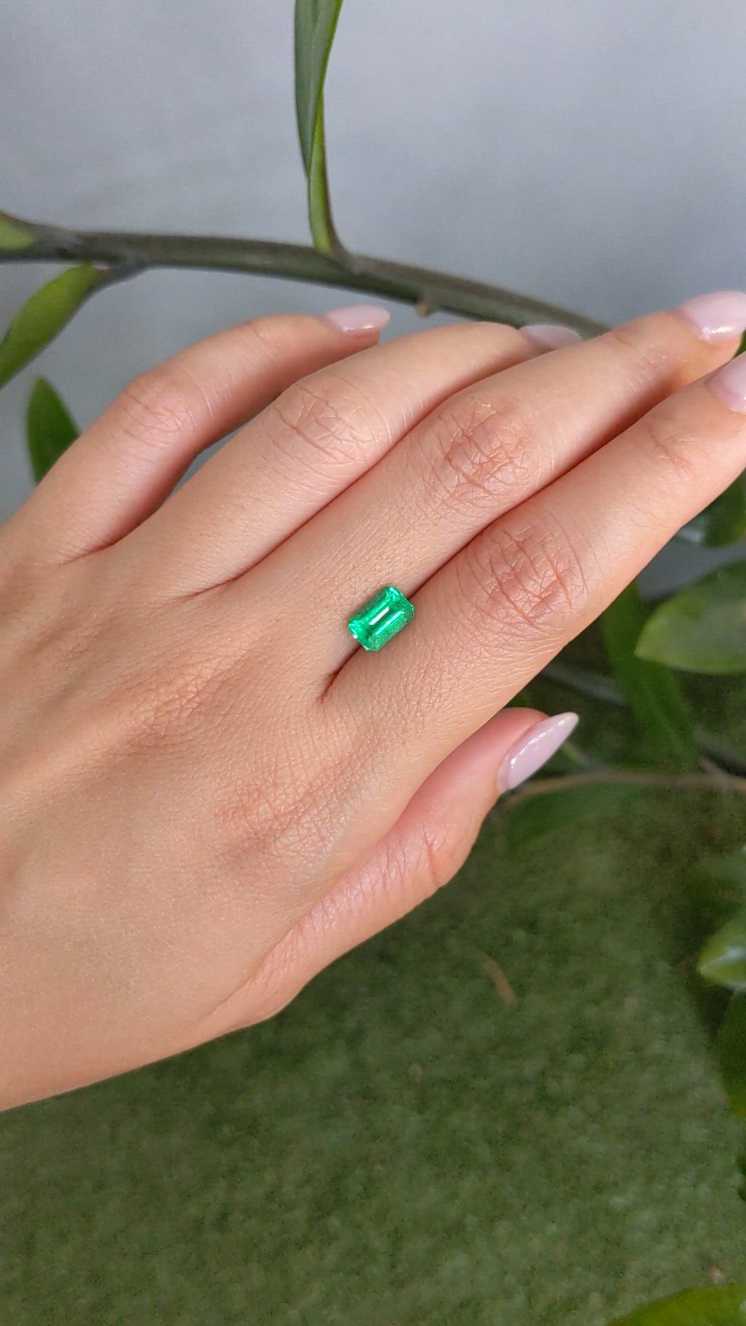 1.25 Ct. Emerald from Russia Size Video