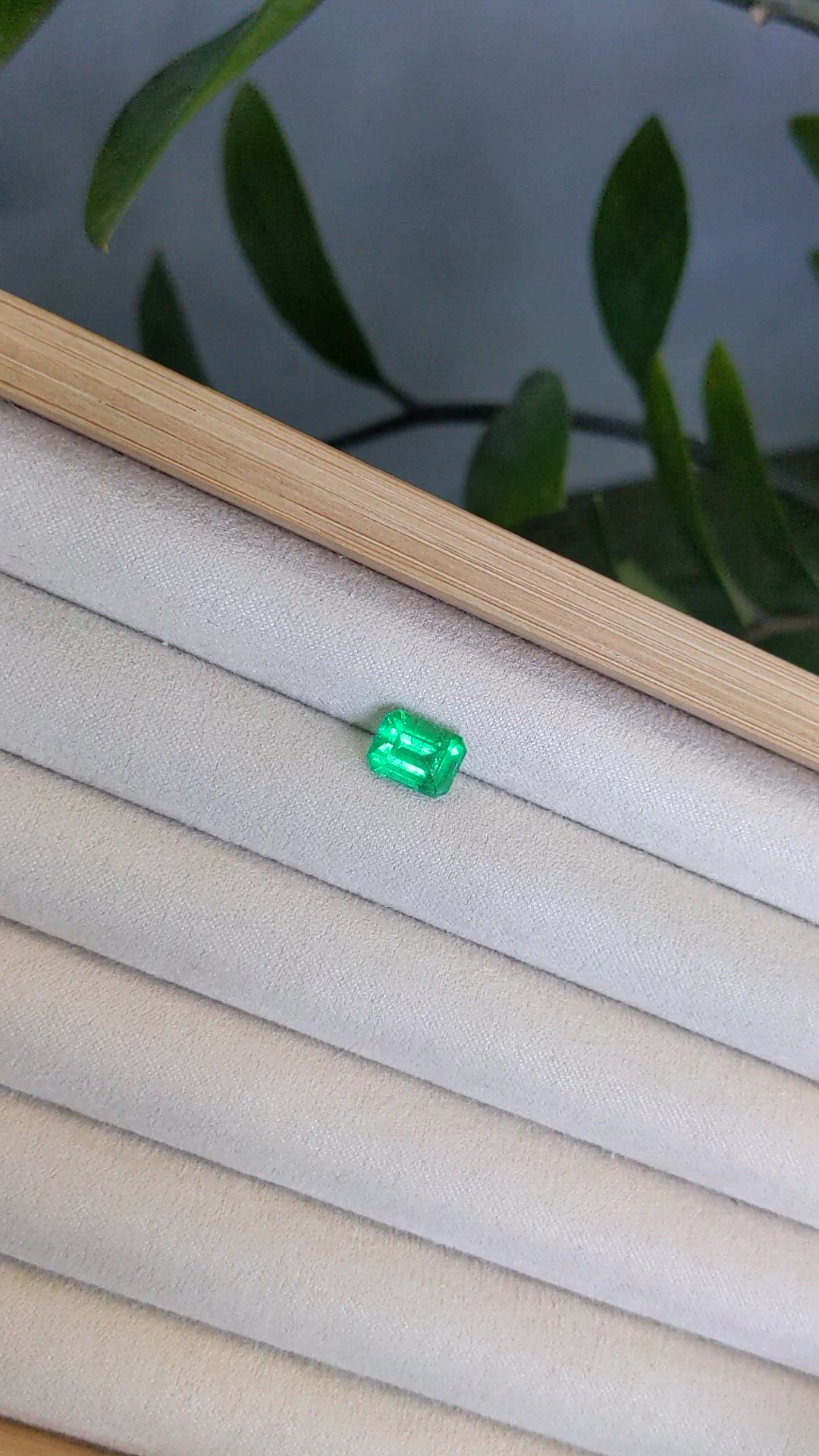 2.58 Ct. Emerald from Russia Size Video