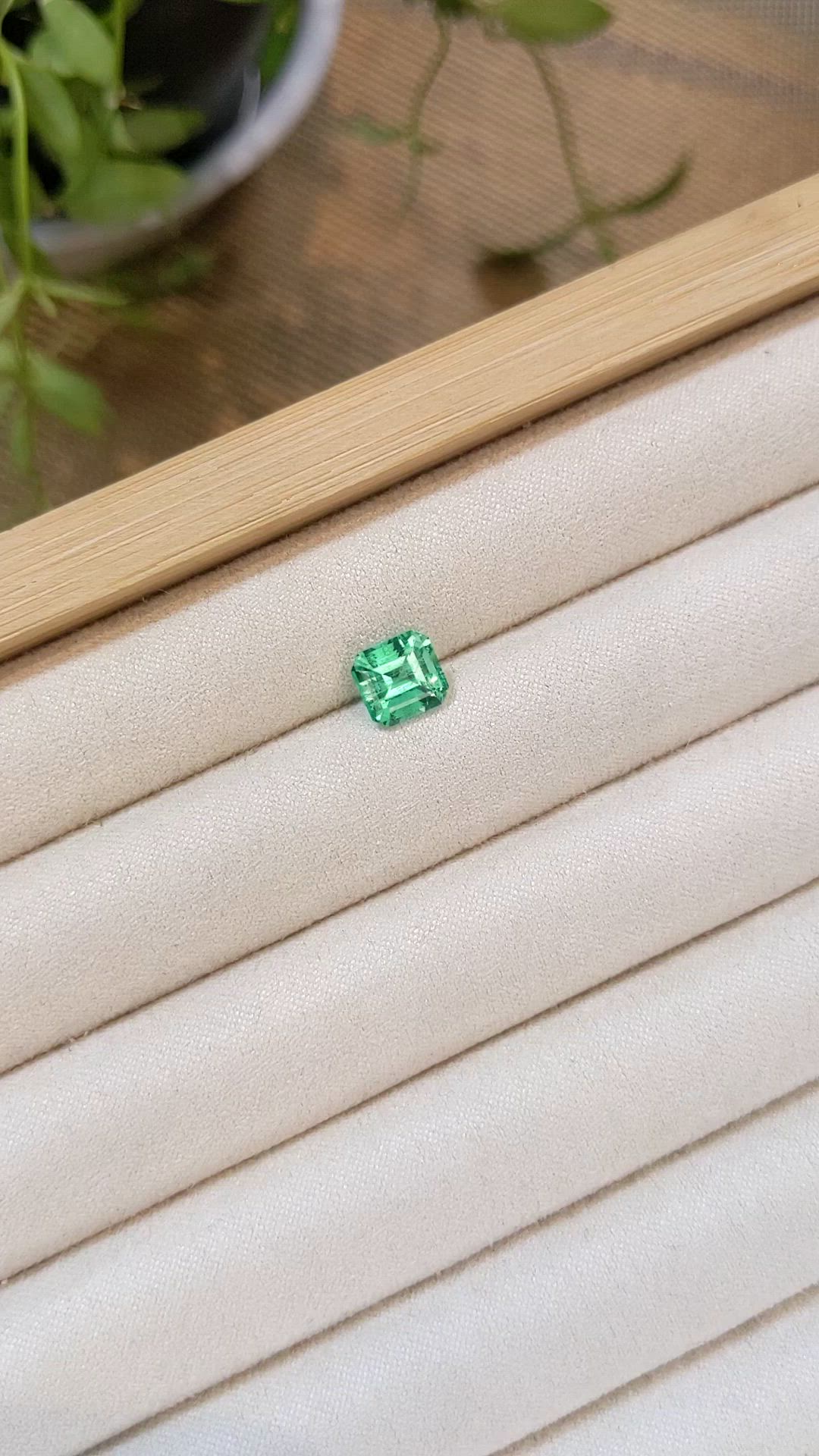 1.65 Ct. Emerald from Russia Size Video