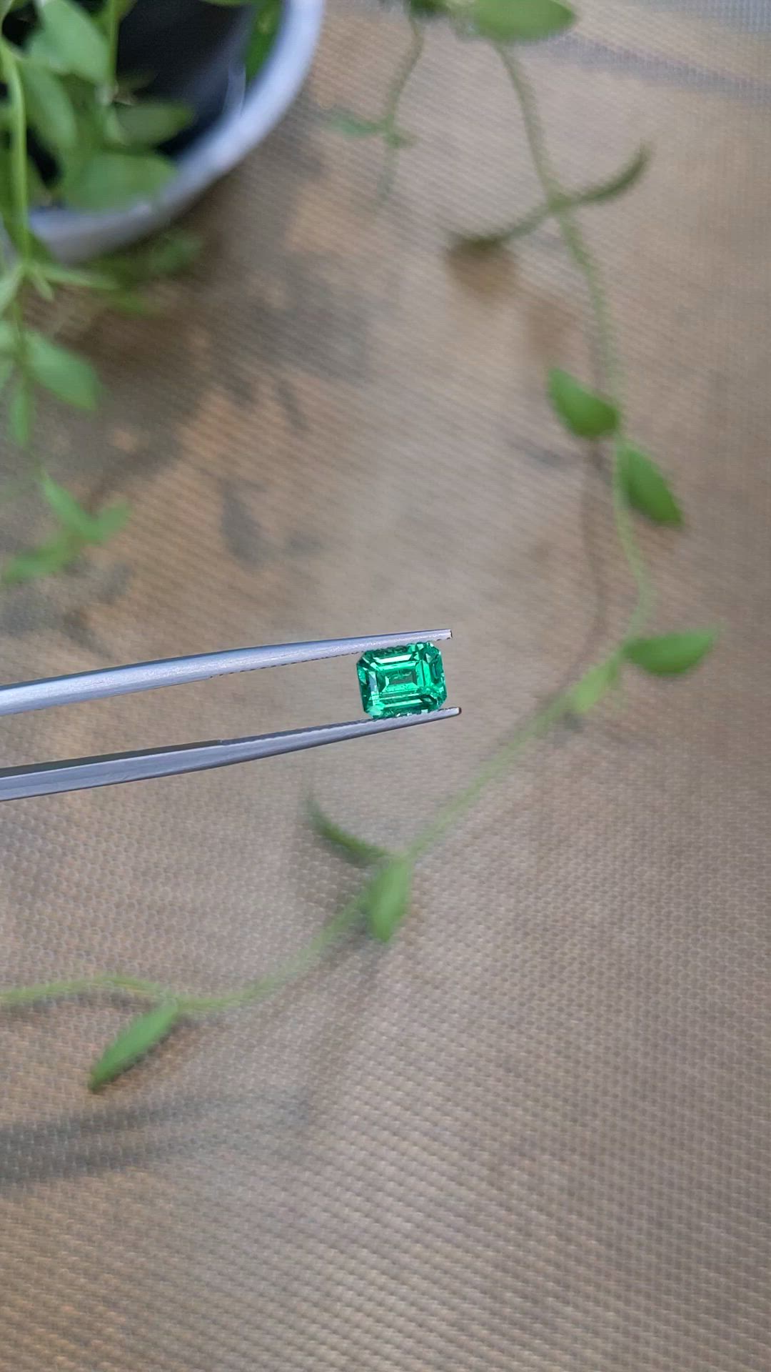 1.51 Ct. Emerald from Russia Size Video