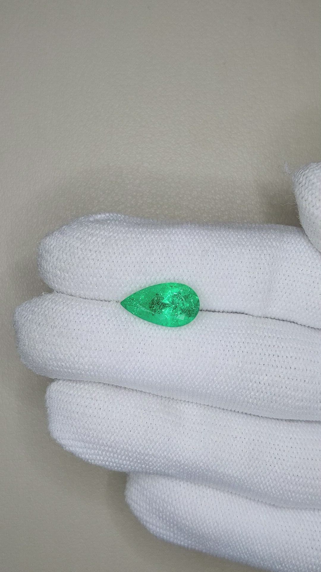 3.00 Ct. Emerald from Russia Size Video