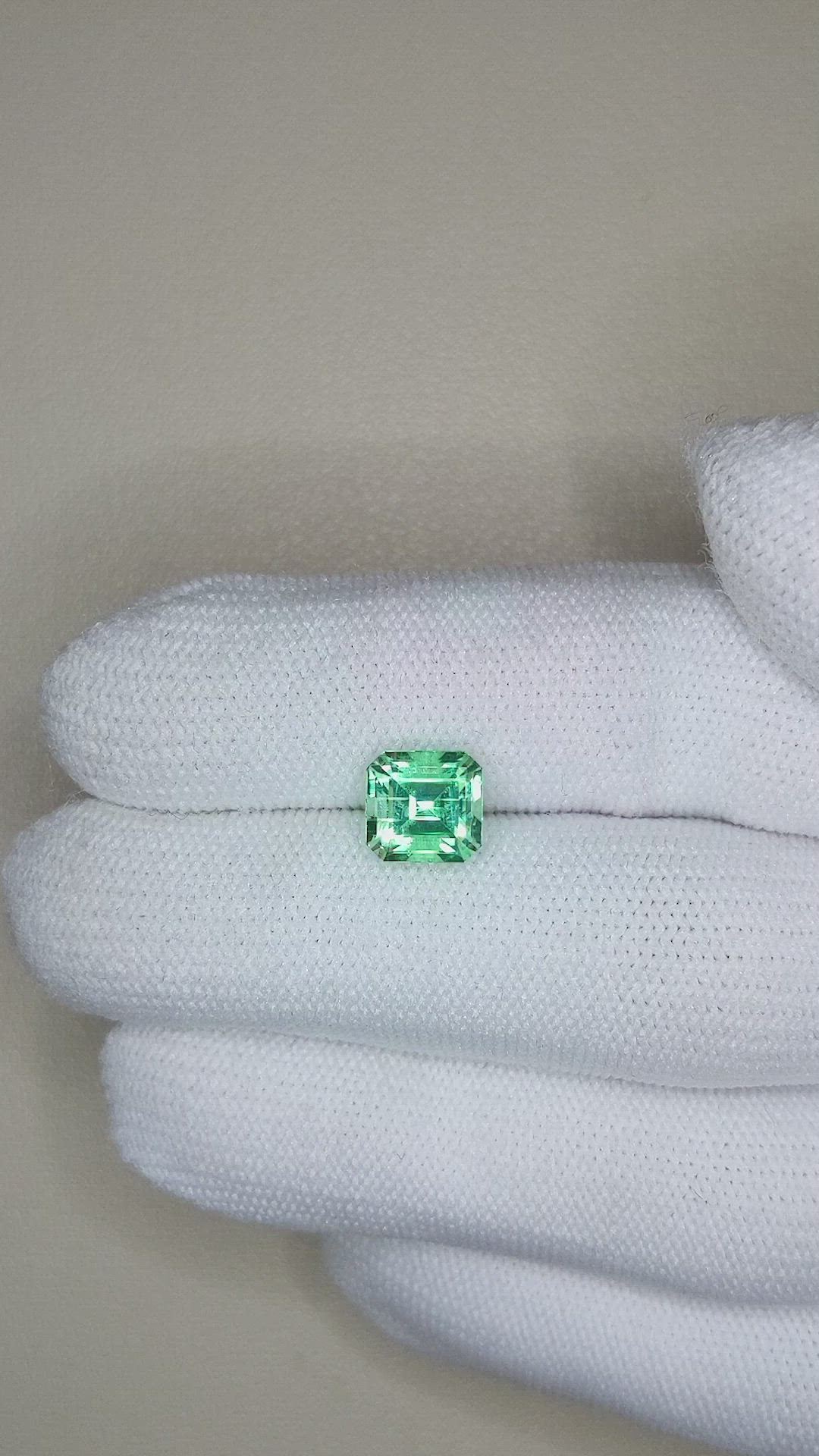 2.30 Ct. Emerald from Russia Size Video