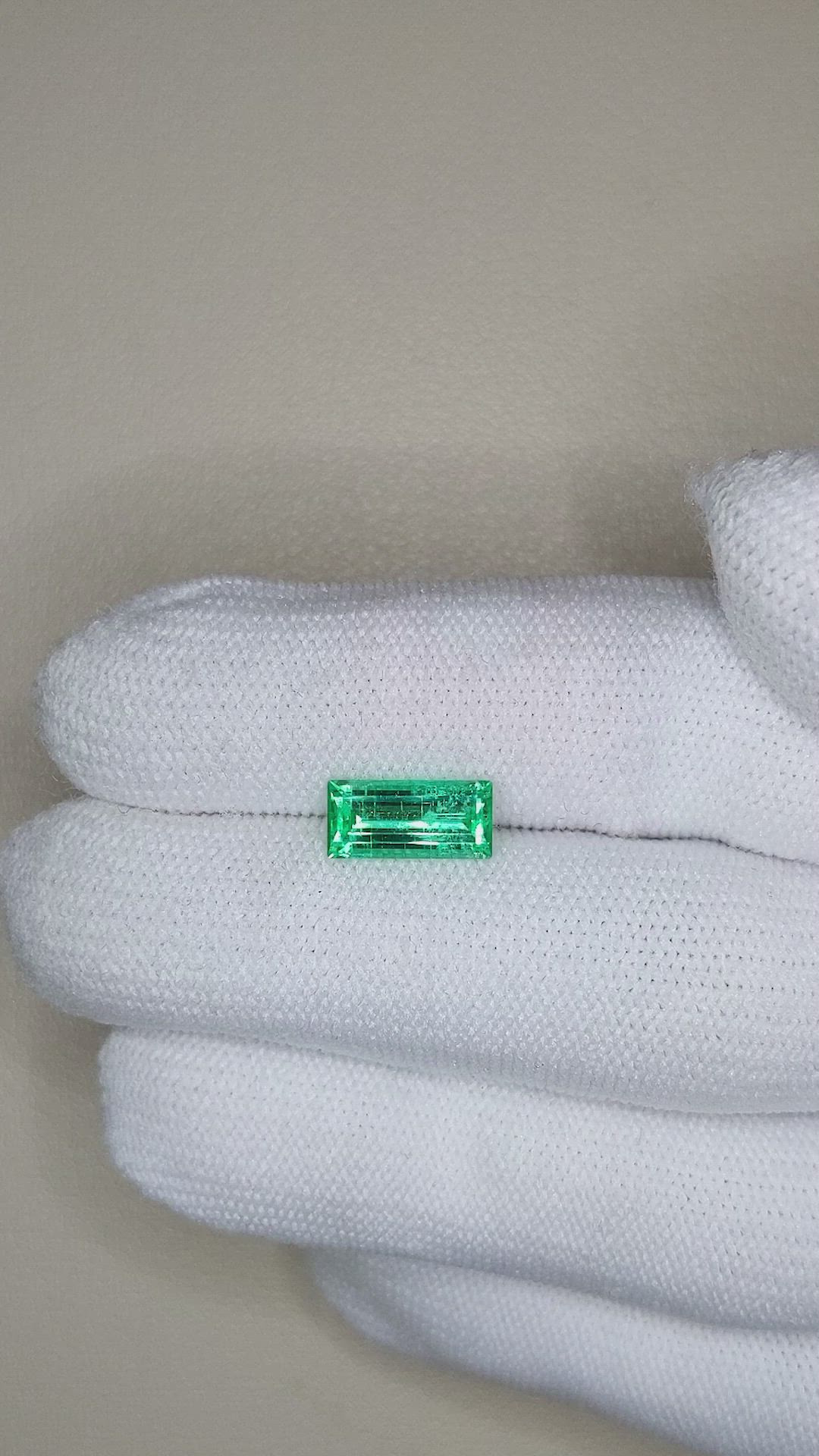 1.49 Ct. Emerald from Russia Size Video