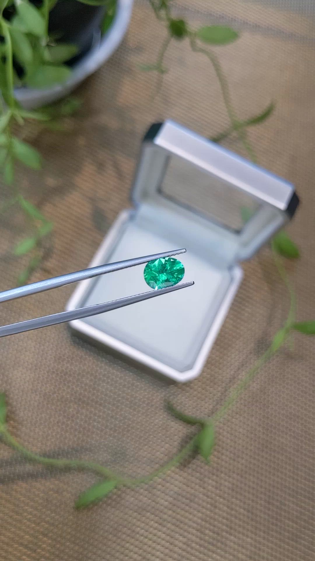 1.36 Ct. Emerald from Russia Size Video
