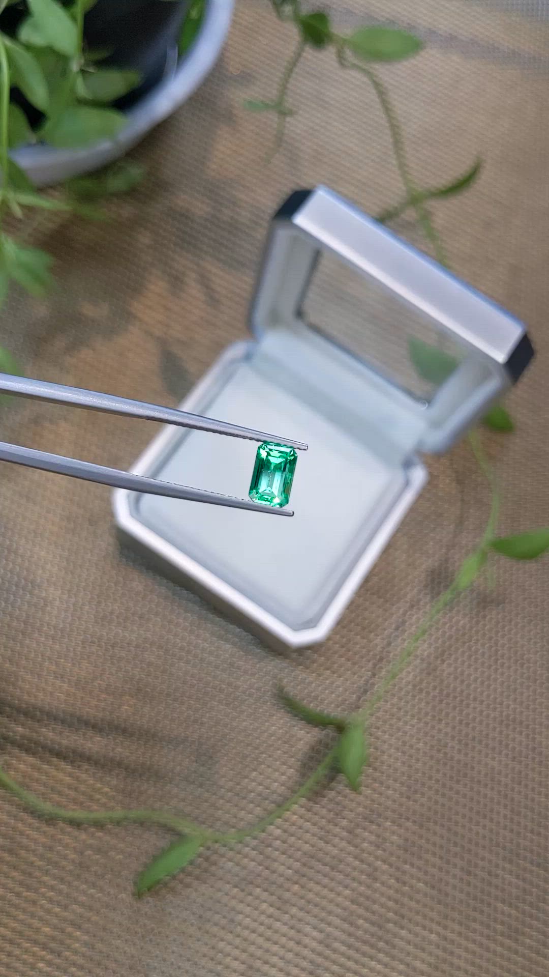 1.49 Ct. Emerald from Russia Size Video
