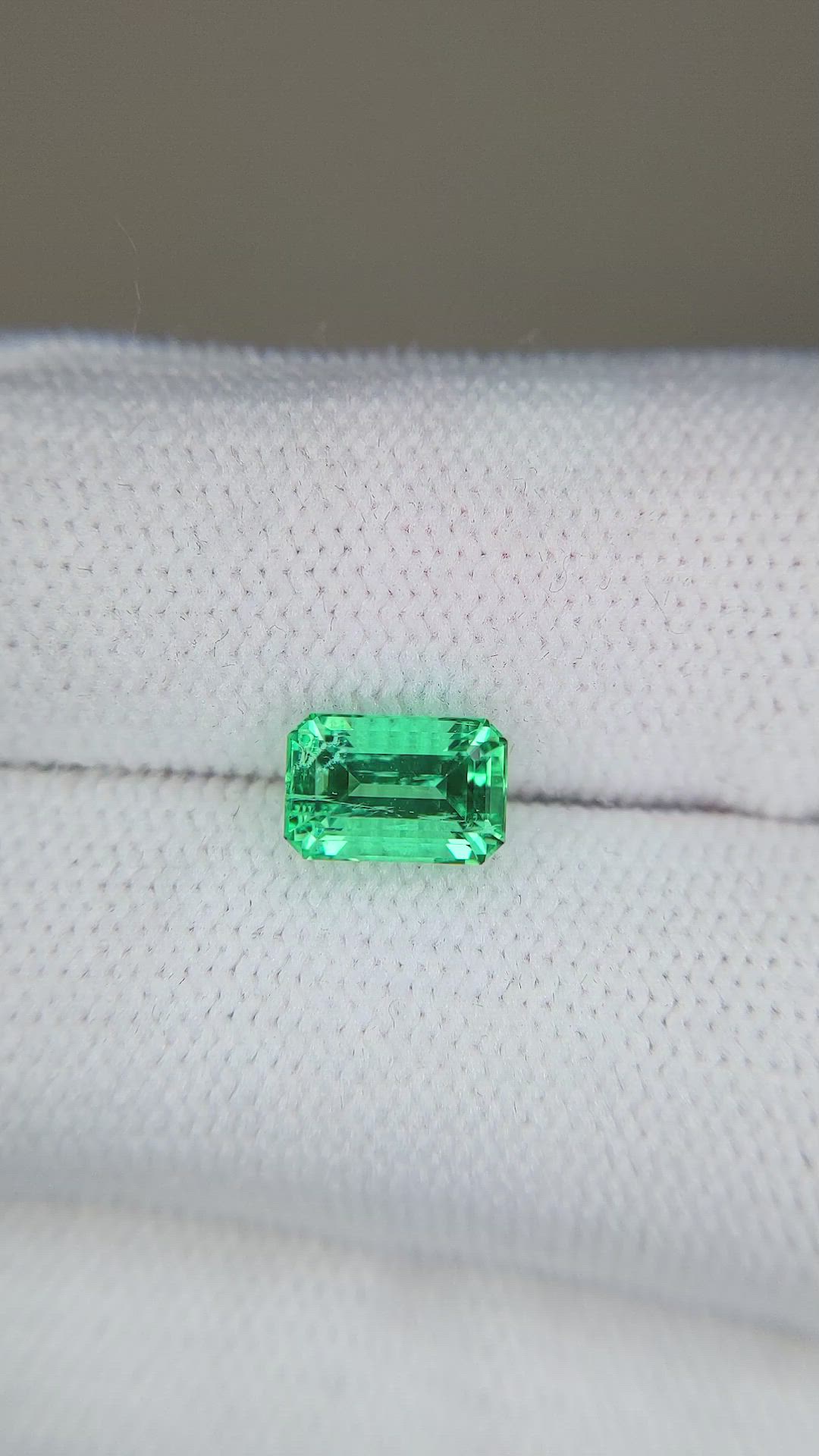 1.49 Ct. Emerald from Russia Size Video
