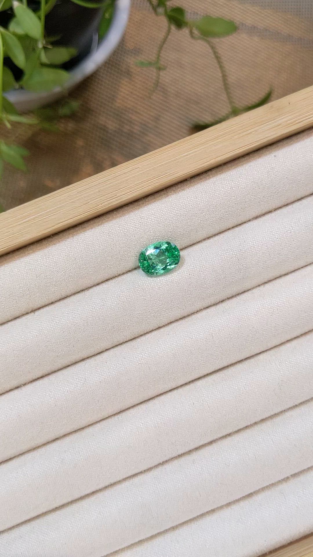2.44 Ct. Emerald from Russia Size Video