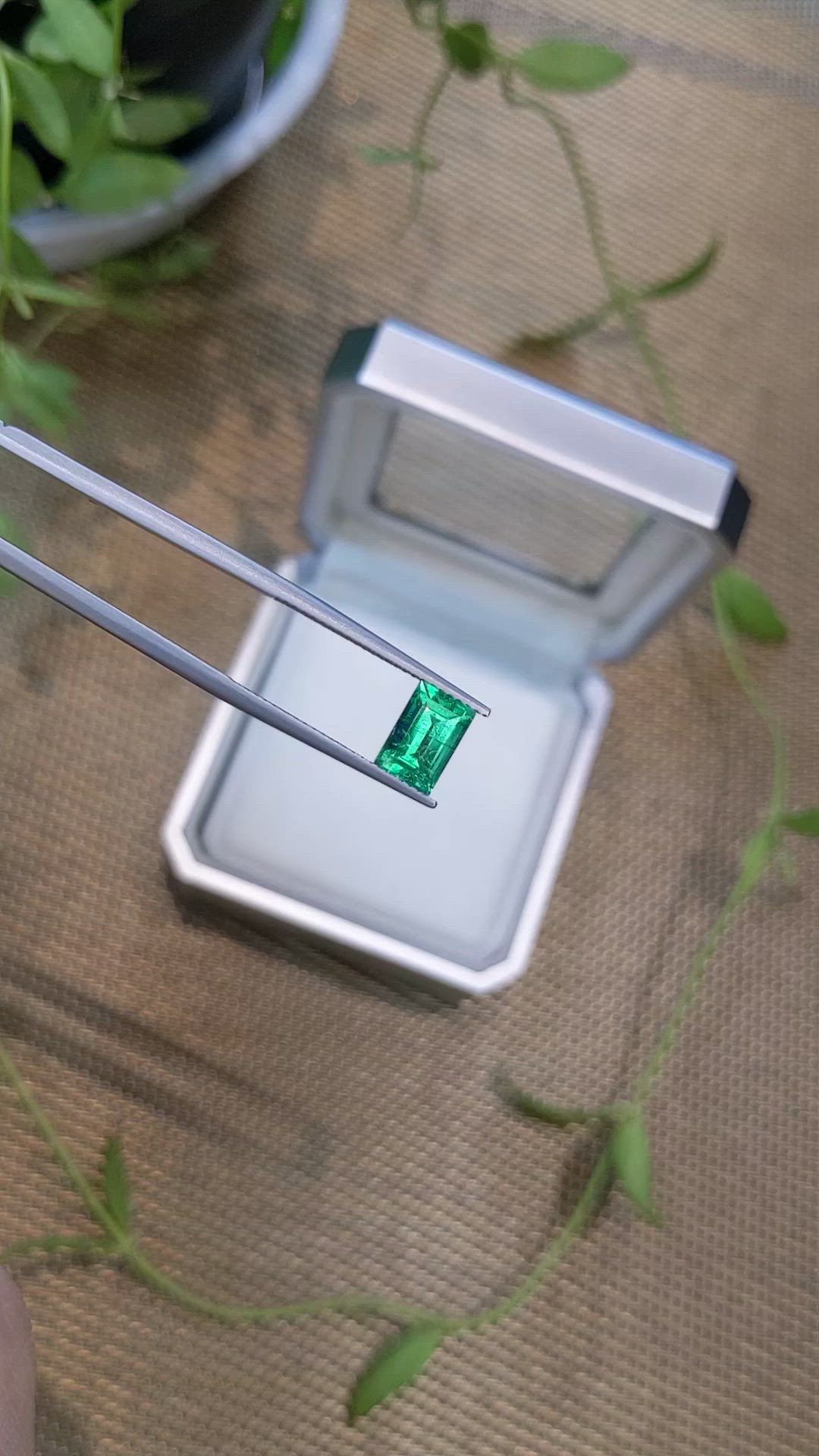 1.33 Ct. Emerald from Russia Size Video