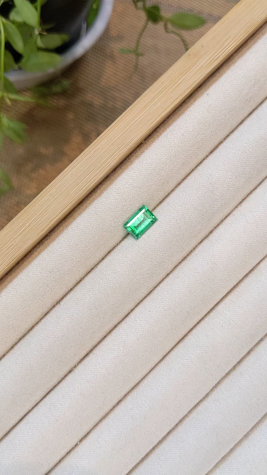 1.33 Ct. Emerald from Russia Size Video