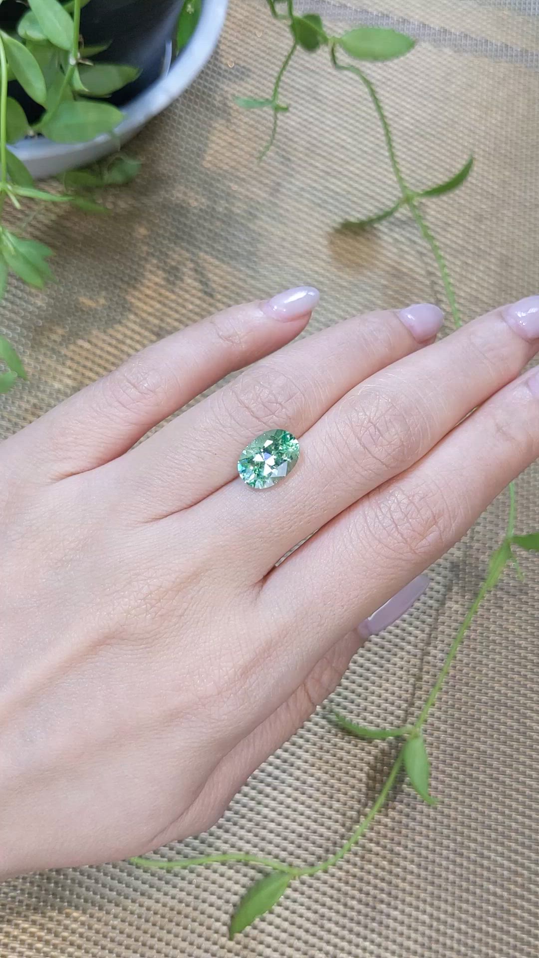 2.83 Ct. Emerald from Russia Size Video