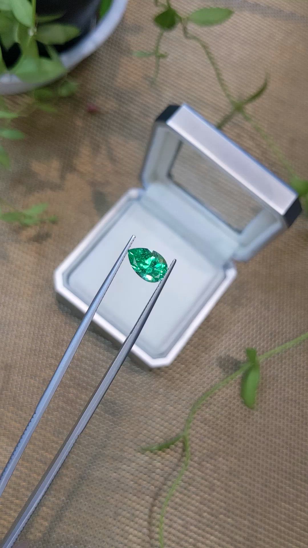 1.99 Ct. Emerald from Russia Size Video