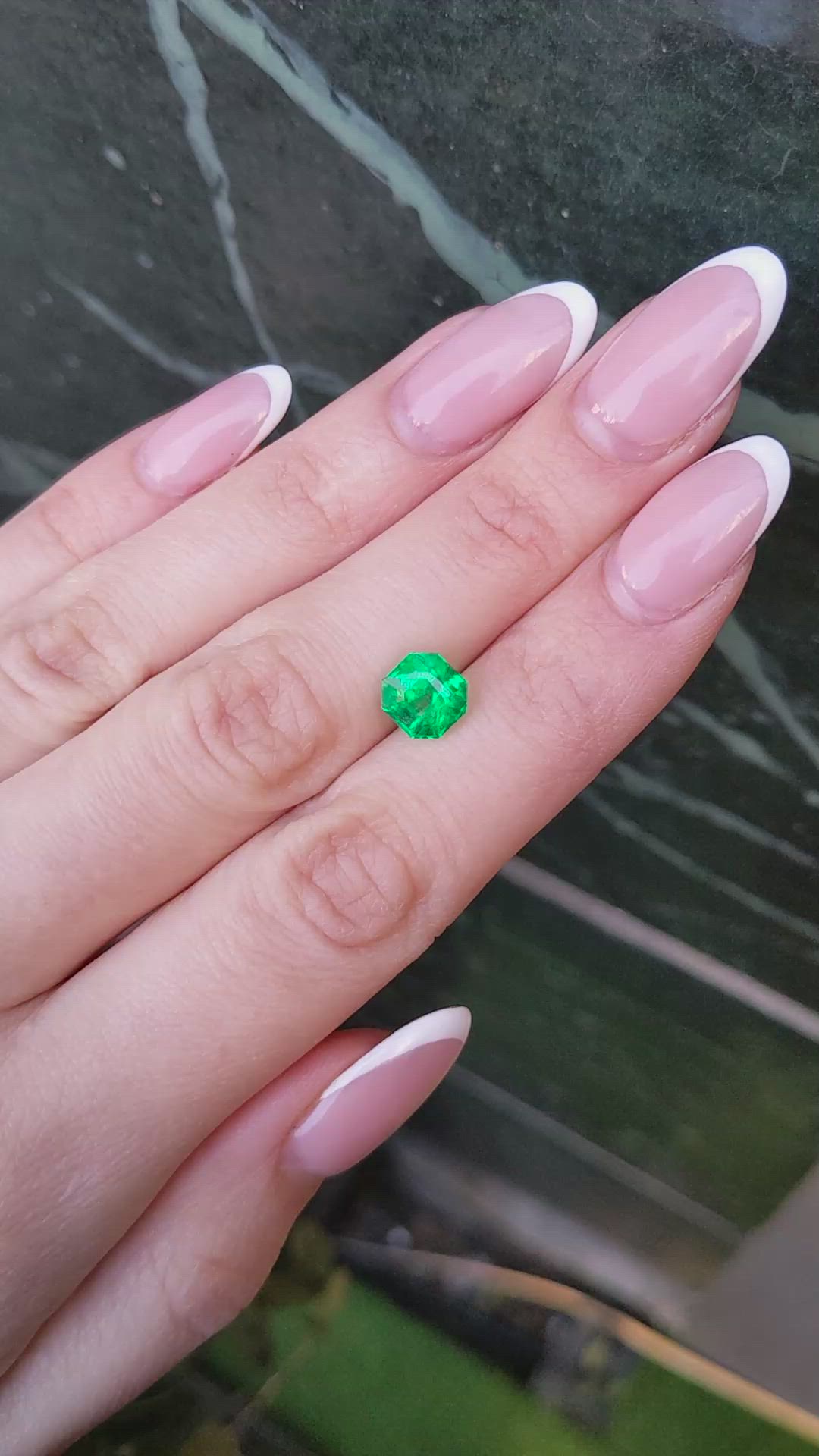 2.36 Ct. Emerald from Colombia Size Video