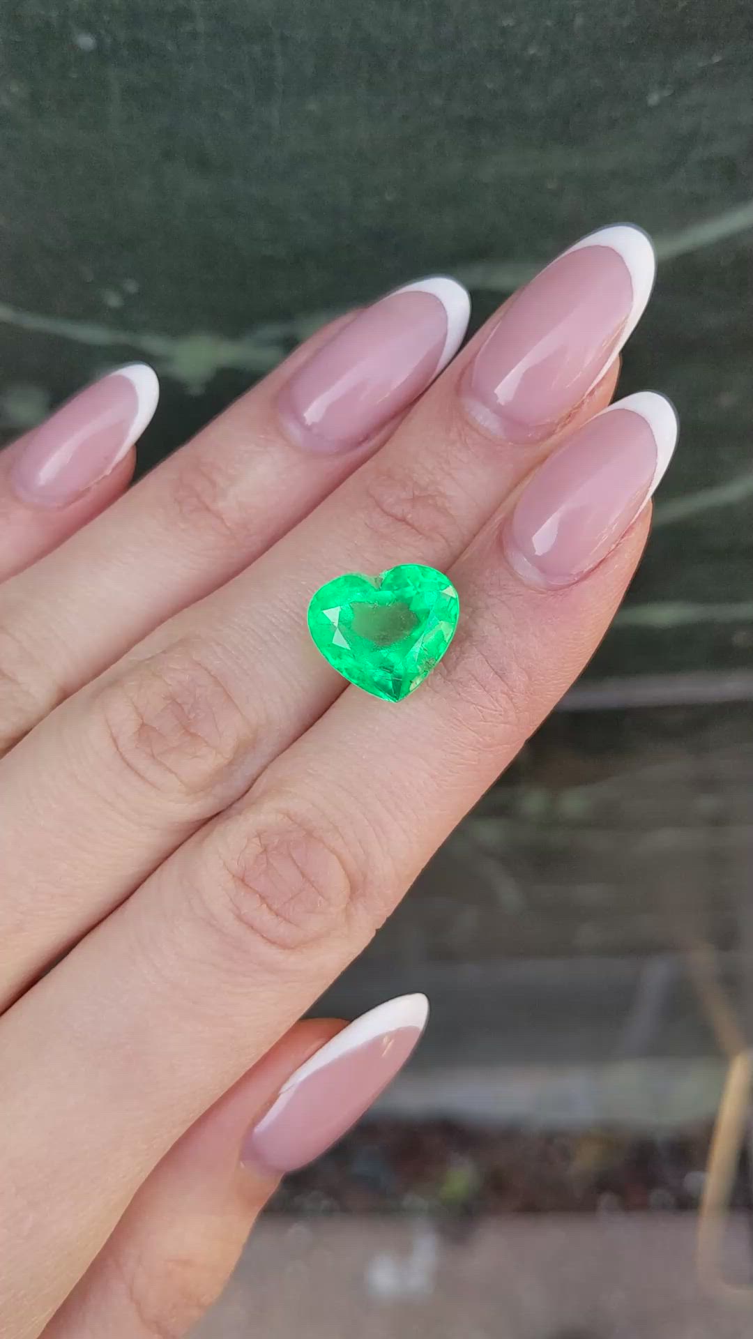 8.54 Ct. Emerald from Colombia Size Video