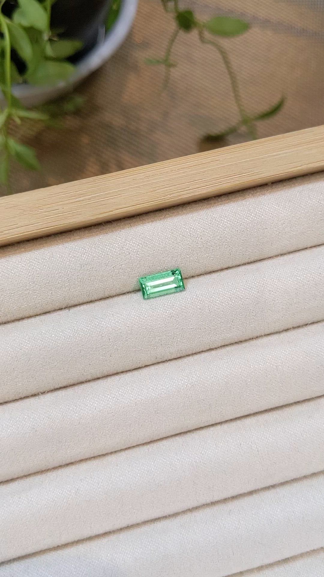 1.08 Ct. Emerald from Russia Size Video
