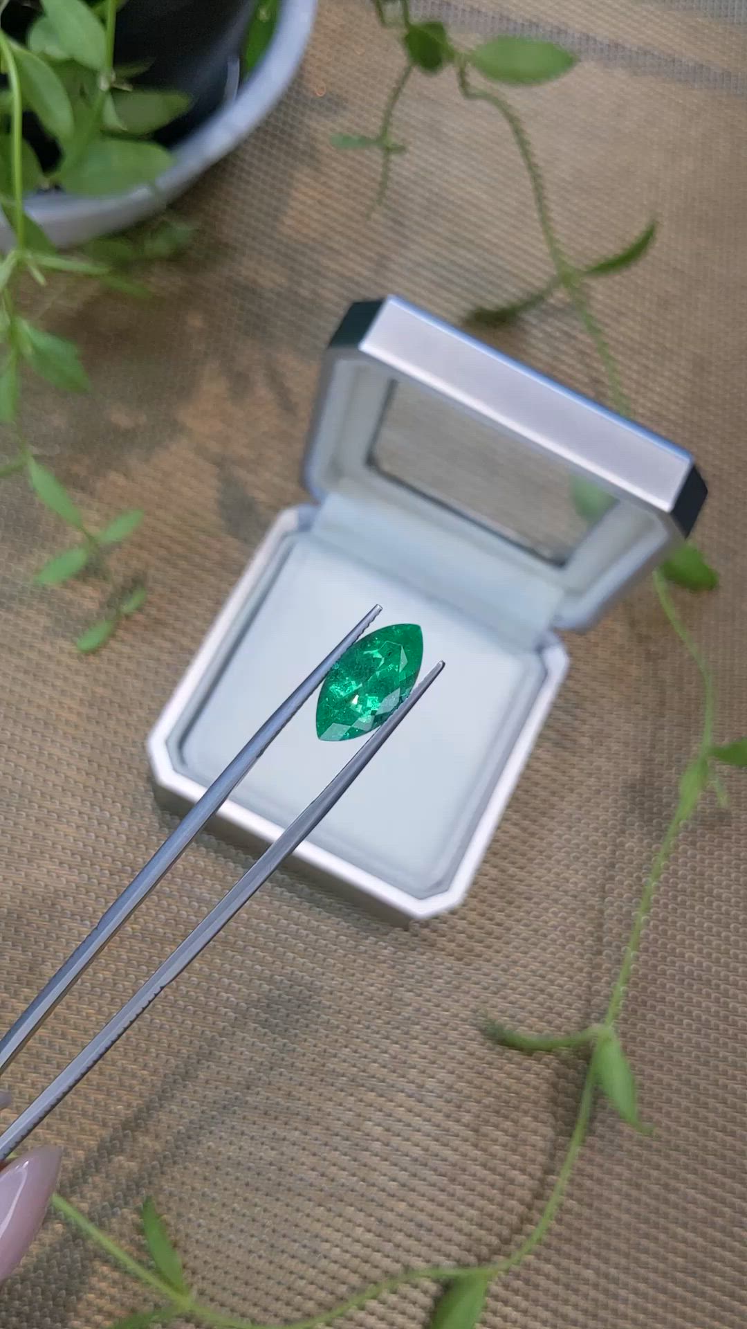 4.02 Ct. Emerald from Russia Size Video