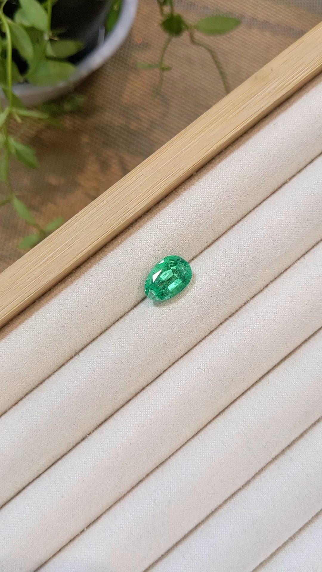 3.76 Ct. Emerald from Russia Size Video