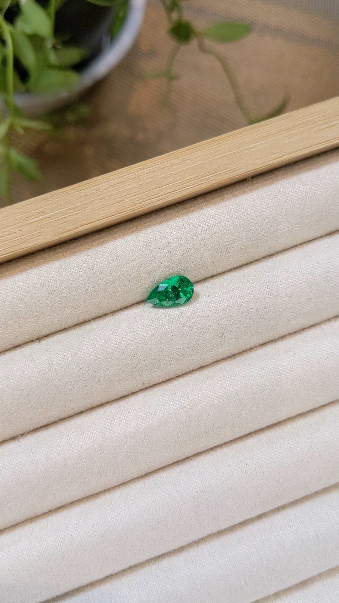 1.17 Ct. Emerald from Russia Size Video