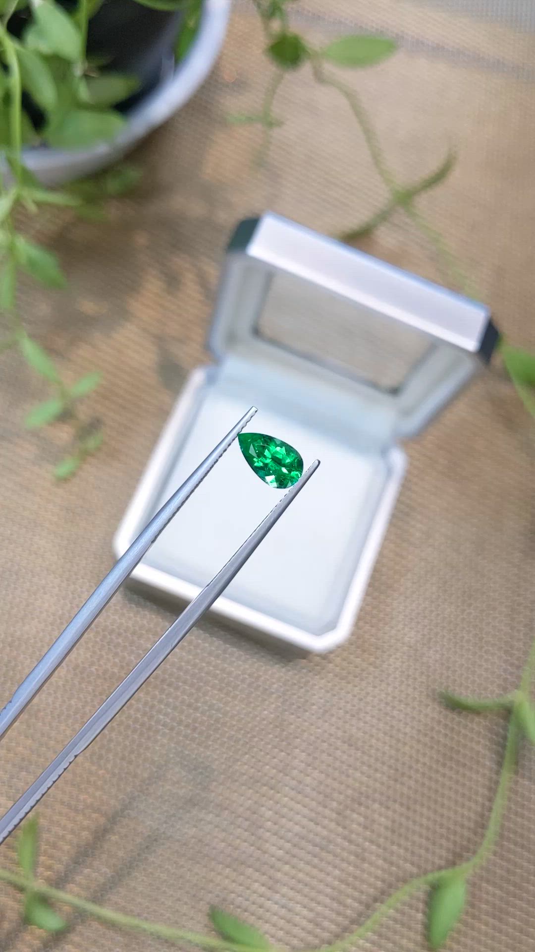 1.17 Ct. Emerald from Russia Size Video