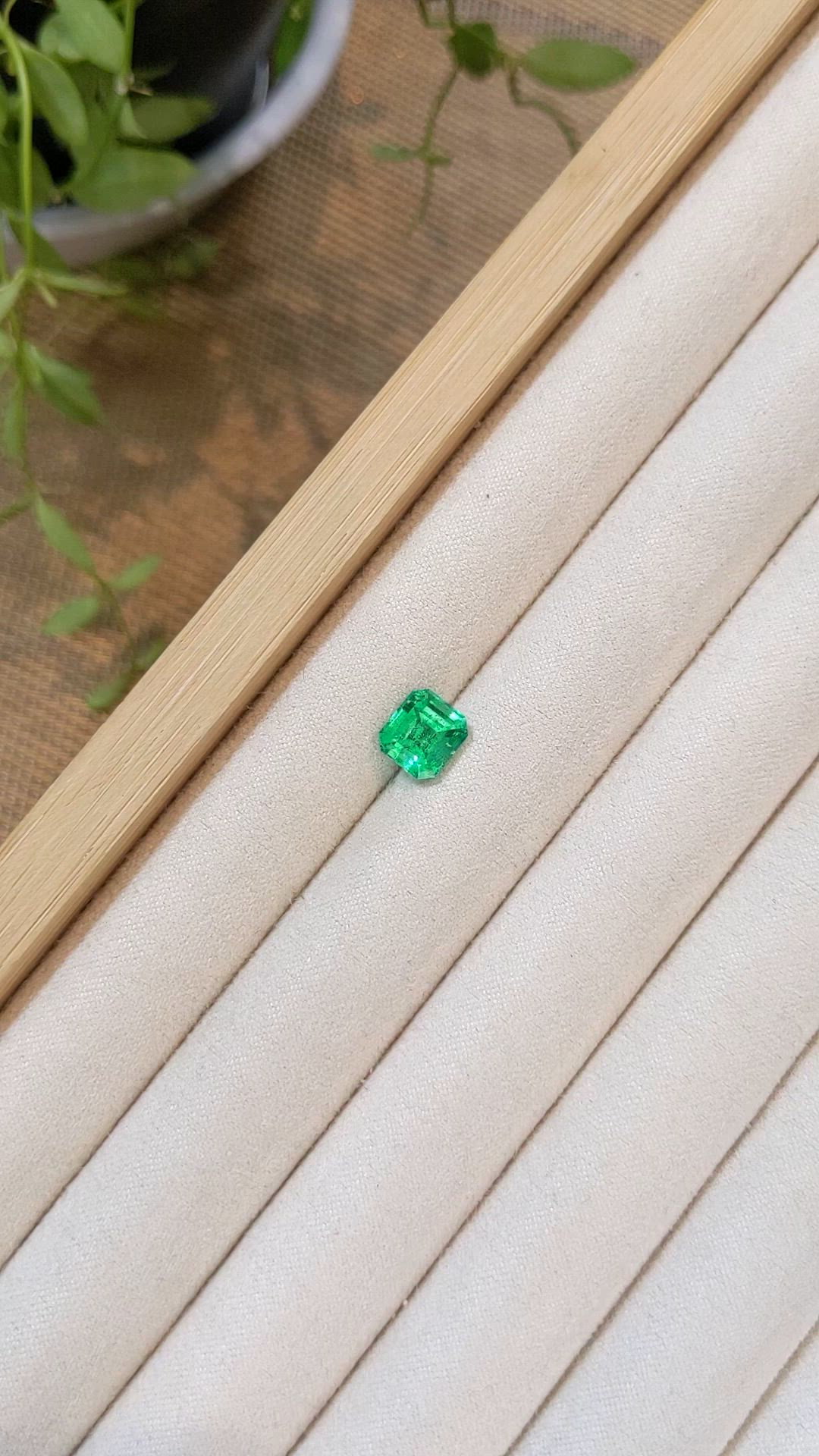 1.83 Ct. Emerald from Russia Size Video