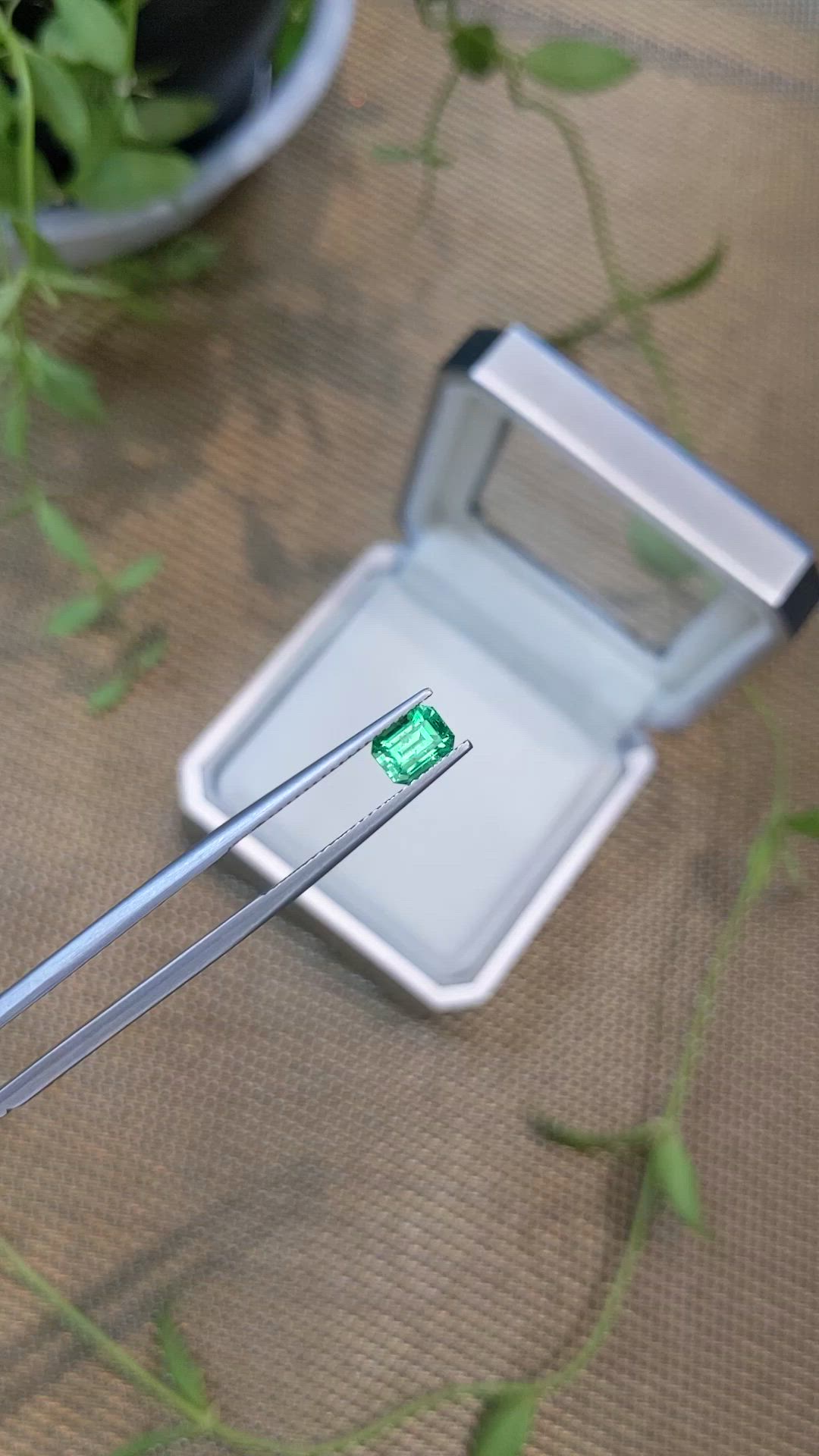 1.00 Ct. Emerald from Russia Size Video