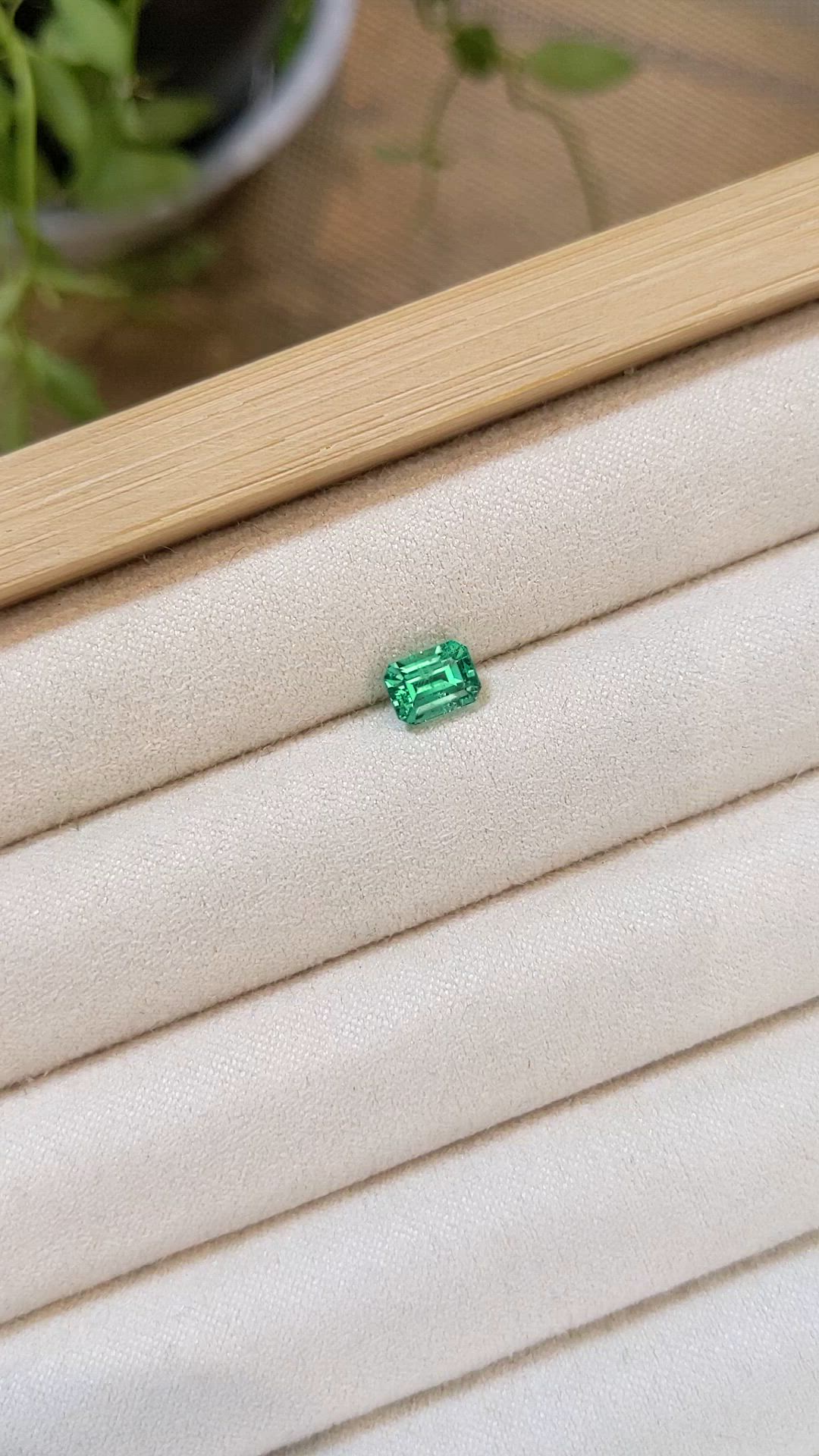 1.00 Ct. Emerald from Russia Size Video