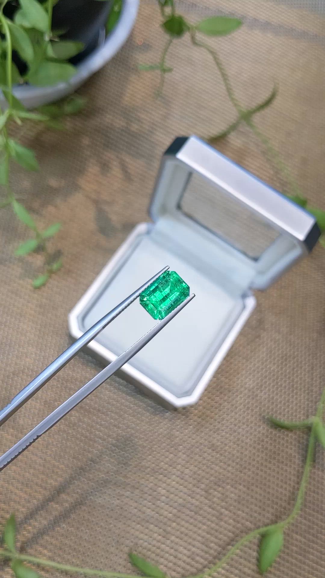 3.67 Ct. Emerald from Russia Size Video