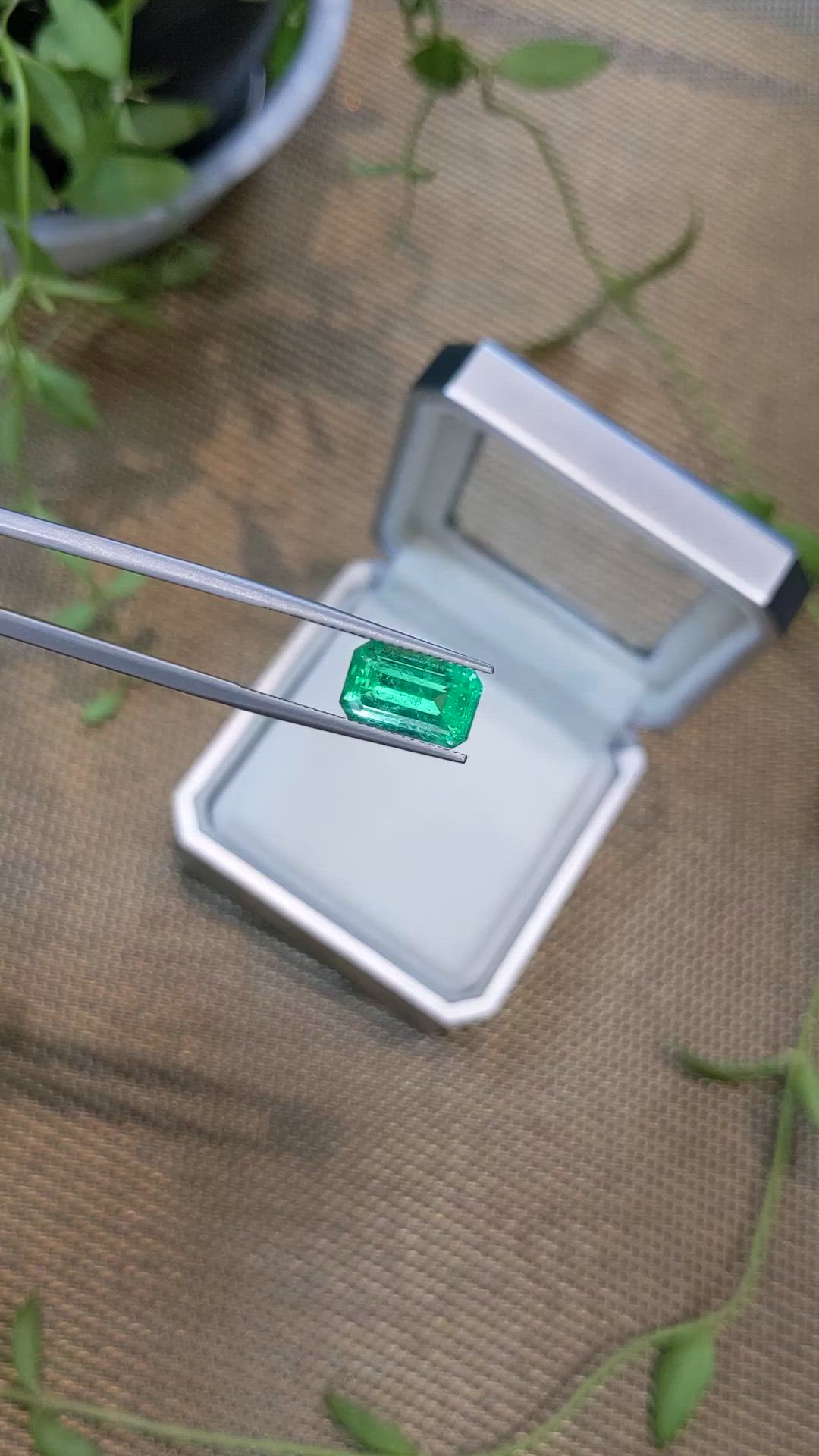 3.60 Ct. Emerald from Russia Size Video