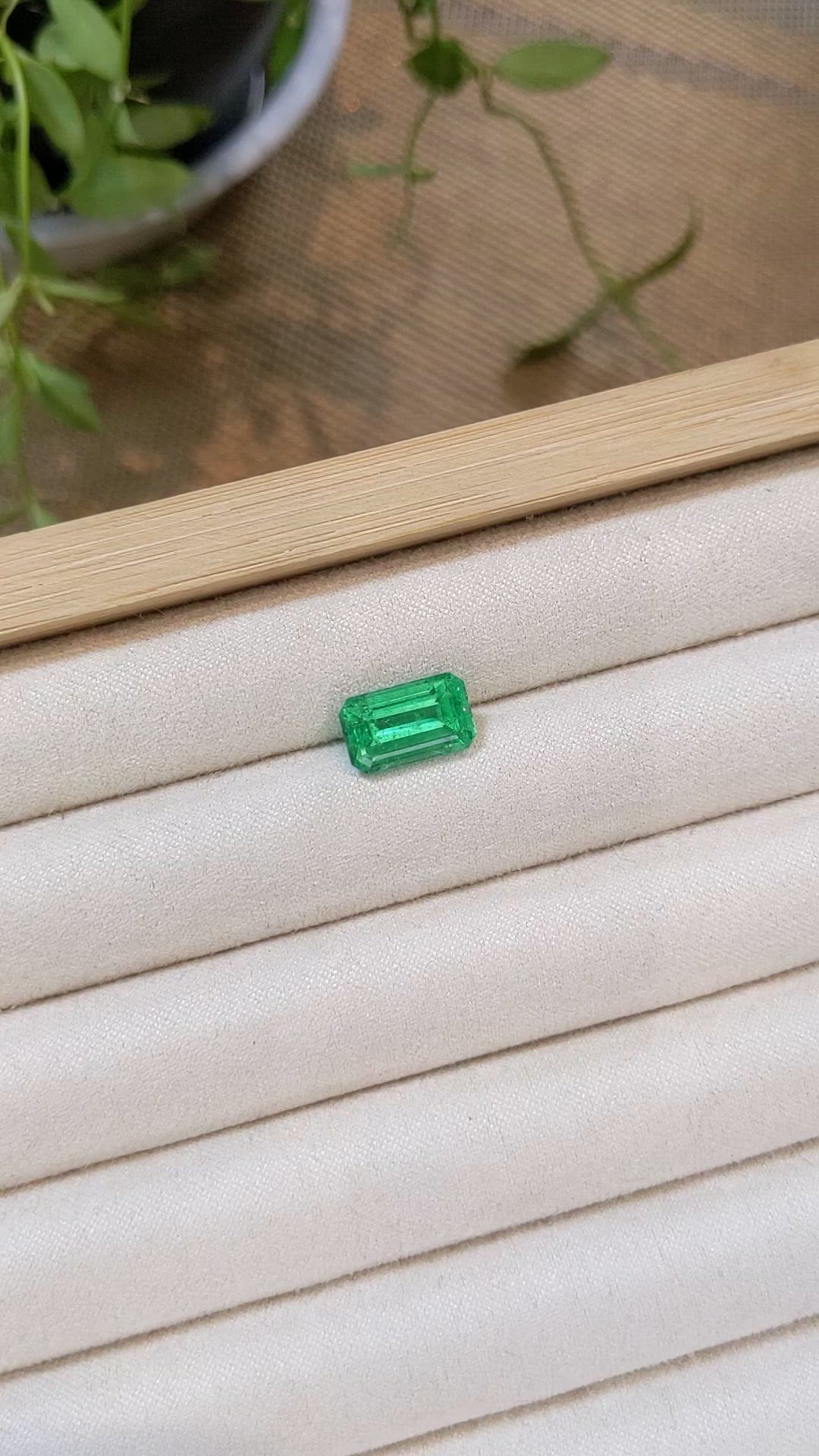 3.60 Ct. Emerald from Russia Size Video