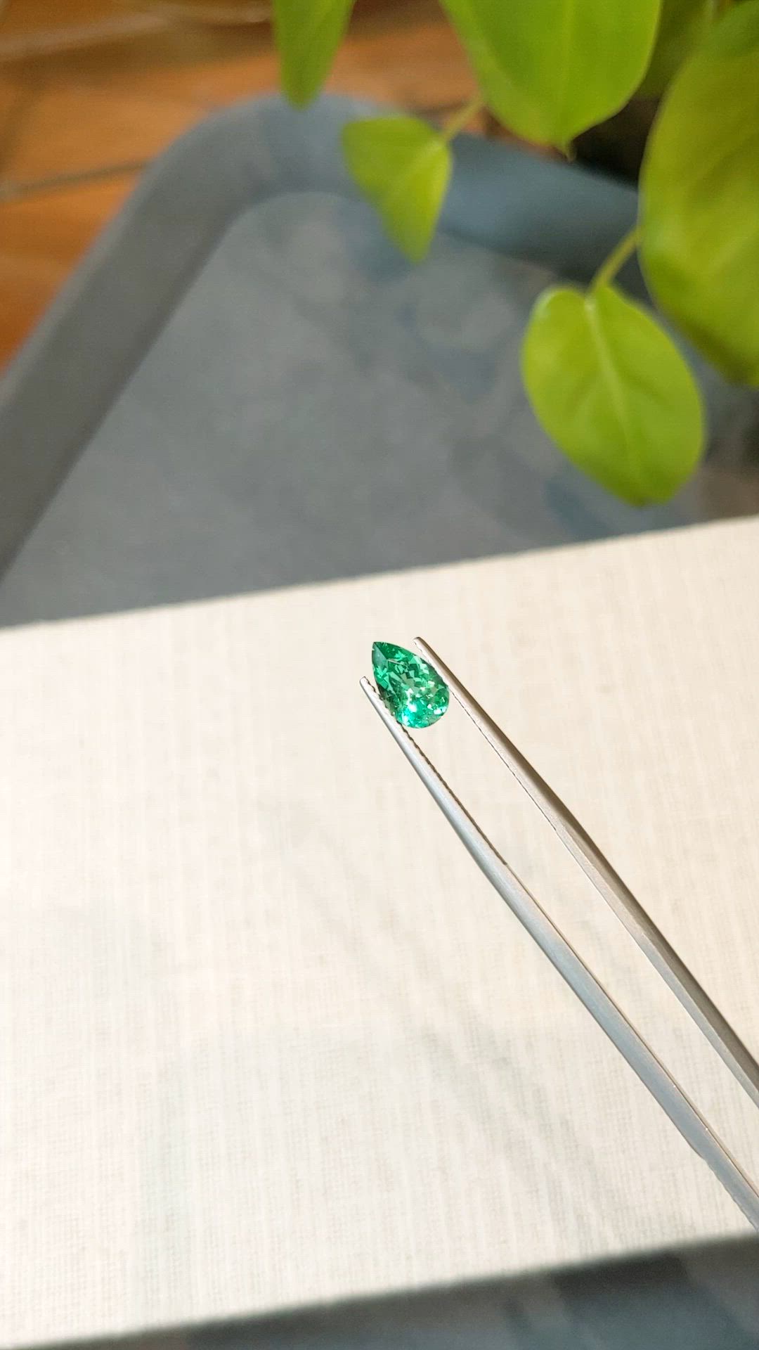 1.06 Ct. Emerald from Russia Size Video