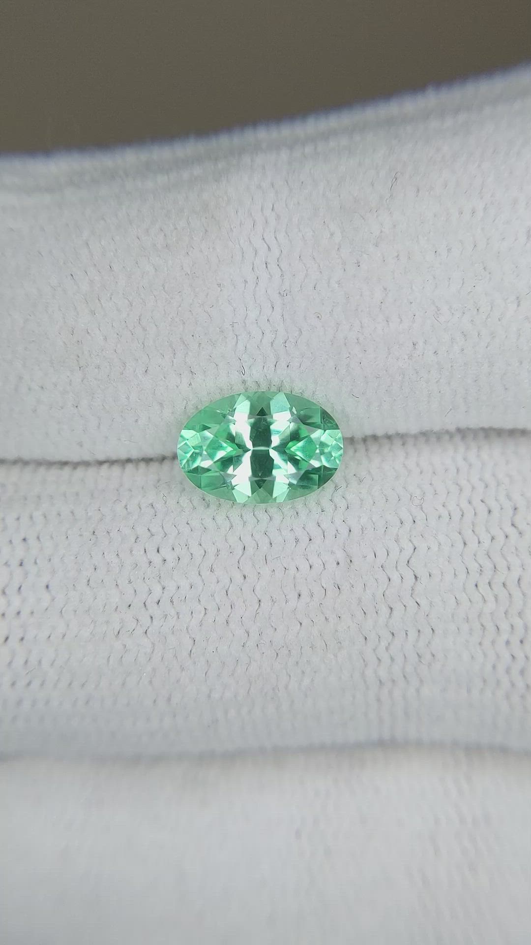 1.42 Ct. Emerald from Russia Size Video
