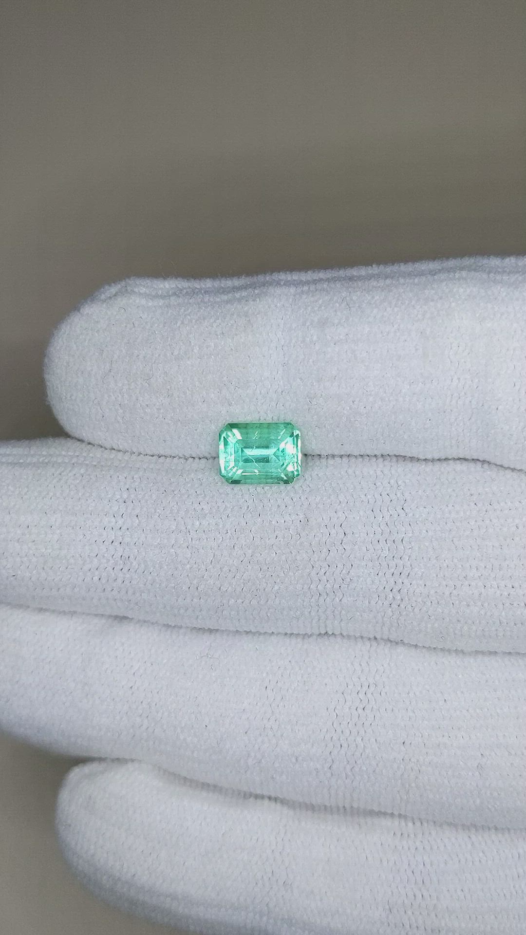 1.34 Ct. Emerald from Russia Size Video