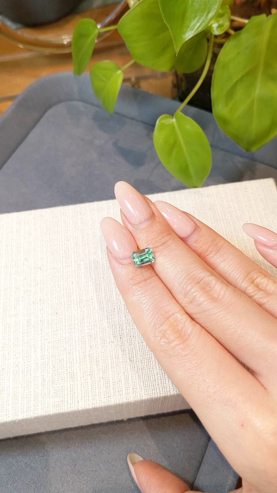 1.34 Ct. Emerald from Russia Size Video