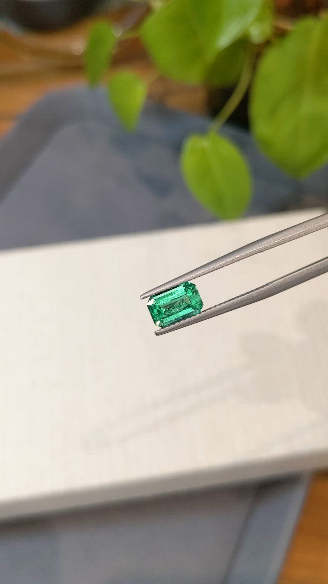 1.34 Ct. Emerald from Russia Size Video