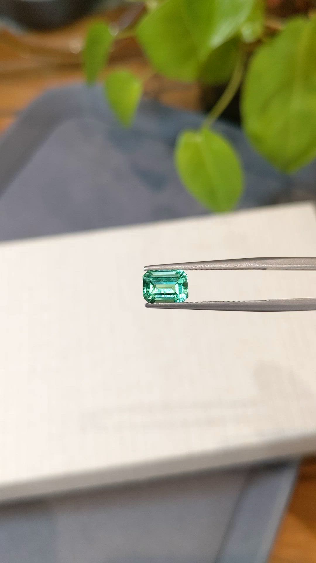 1.38 Ct. Emerald from Russia Size Video