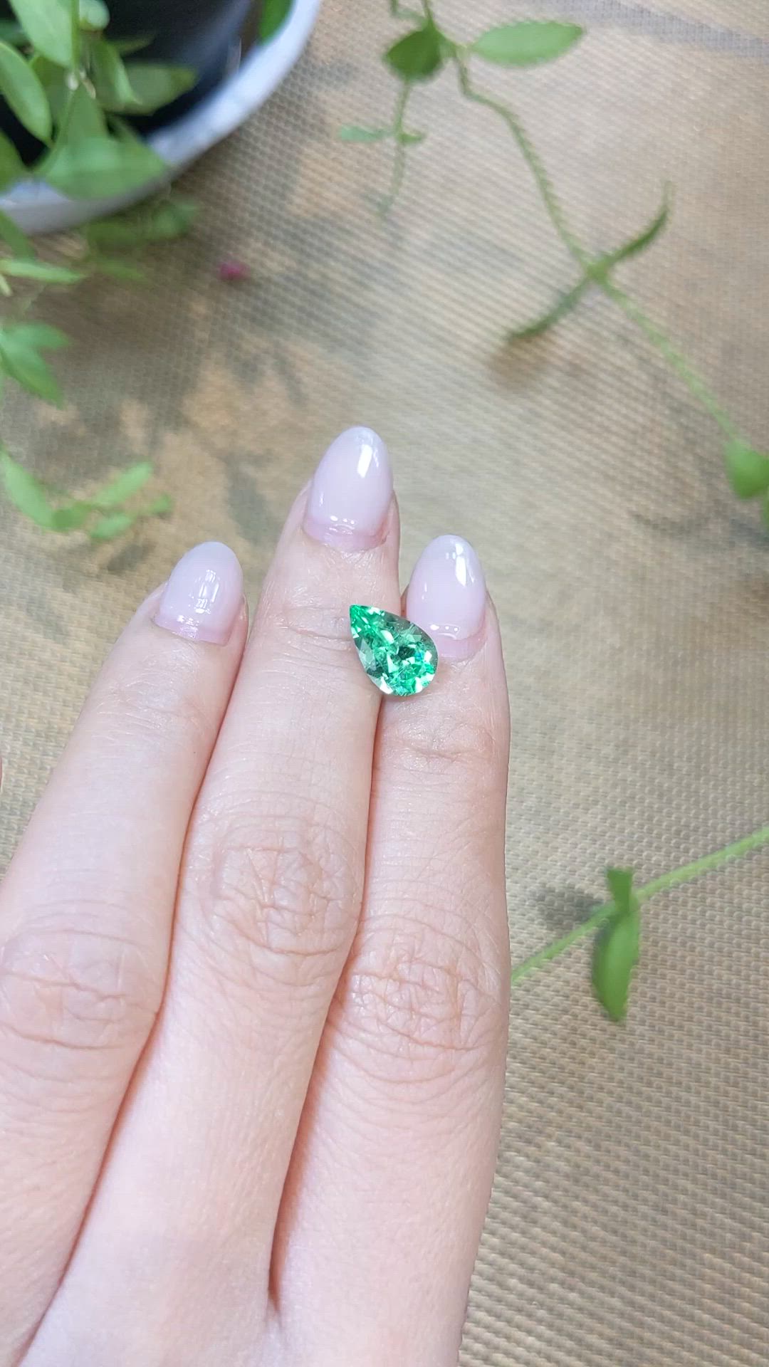 1.97 Ct. Emerald from Russia Size Video
