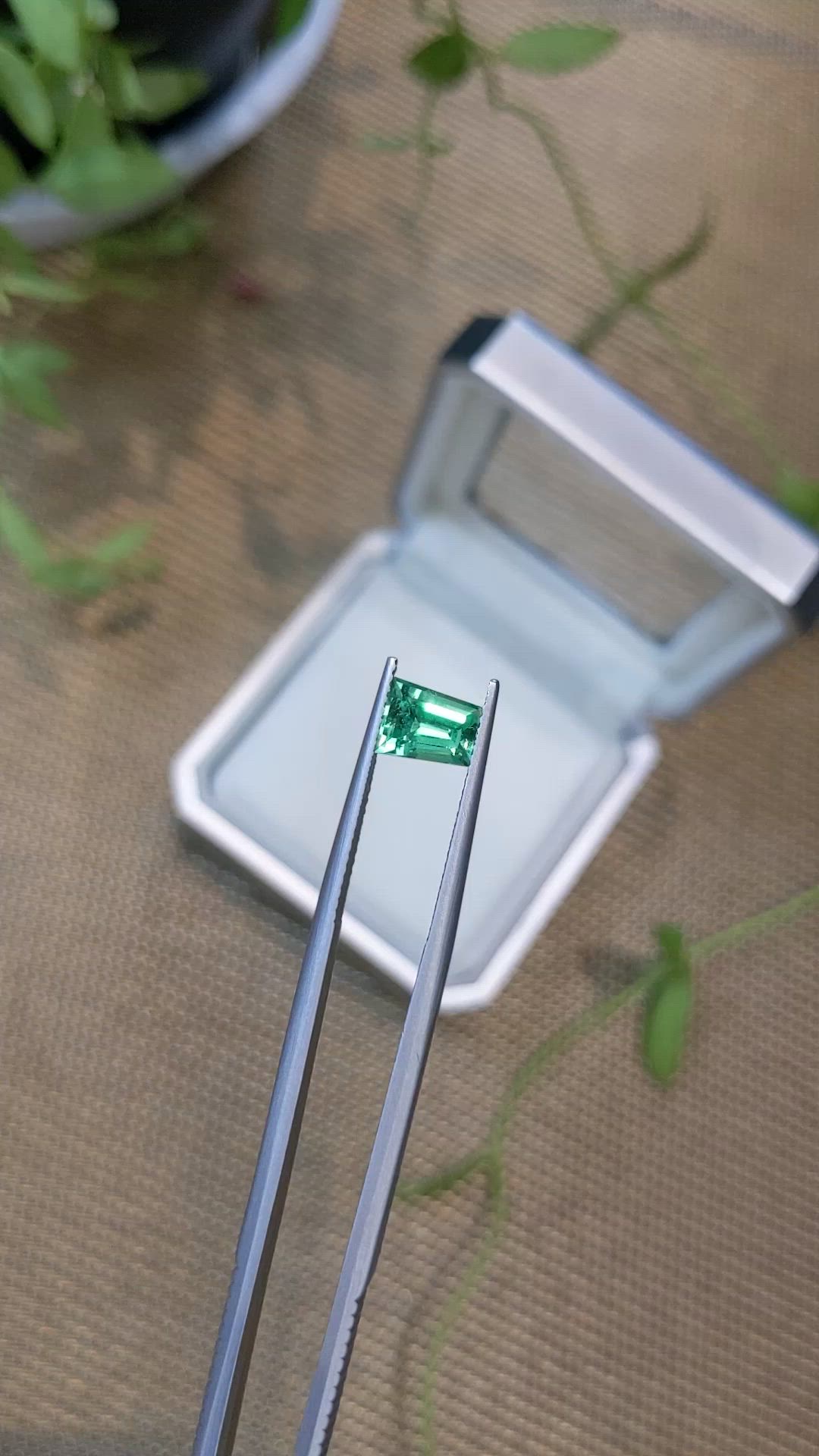 1.27 Ct. Emerald from Russia Size Video