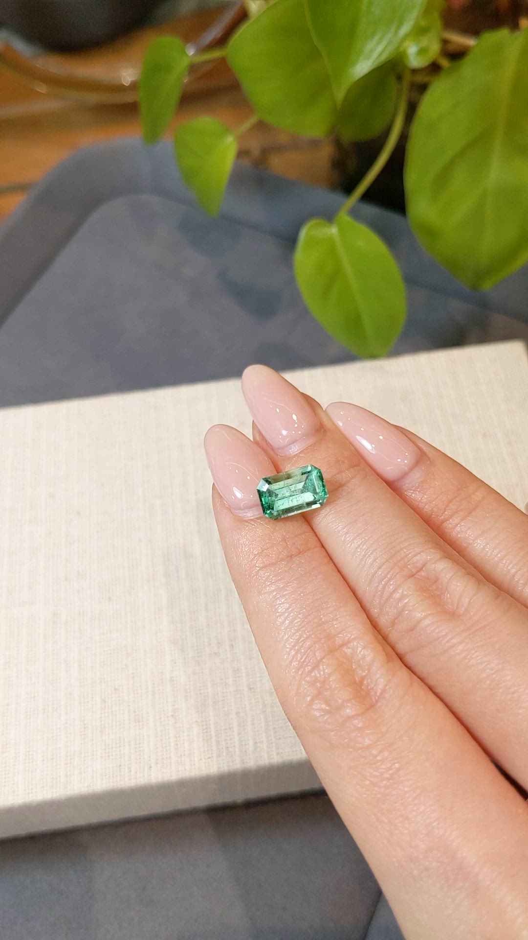 2.67 Ct. Emerald from Russia Size Video