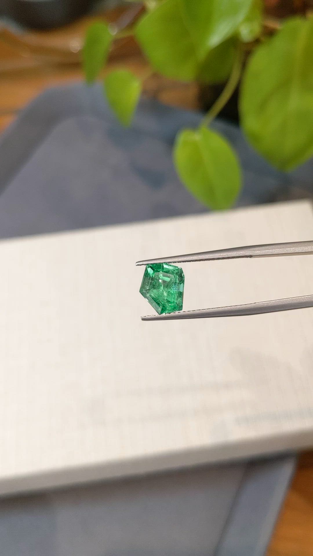 2.45 Ct. Emerald from Russia Size Video